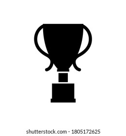 Trophy Cup icon, logo isolated on white background