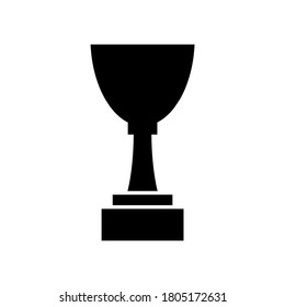 Trophy Cup icon, logo isolated on white background