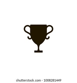 trophy cup icon. sign design