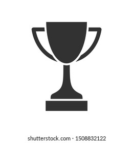 Trophy cup icon vector illustration