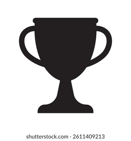 Trophy cup icon, victory cup icon.