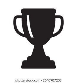 Trophy cup icon, victory cup icon. Trophy icon.