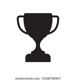 Trophy cup icon, winner cup, victory cup icon. Reward symbol sign for web and mobile.