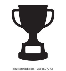Trophy cup icon, winner cup, victory cup icon. Reward symbol sign for web and mobile.