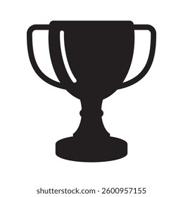 Trophy cup icon, winner cup, victory cup icon. Reward symbol sign for web and mobile.