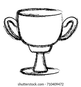 trophy cup isolated