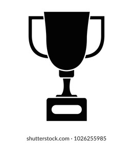 trophy cup isolated icon