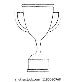 trophy cup isolated icon