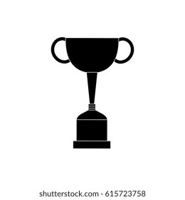 trophy cup isolated icon