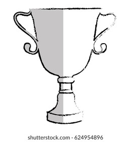 trophy cup isolated icon