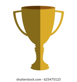 trophy cup isolated icon