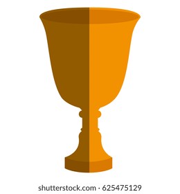 trophy cup isolated icon