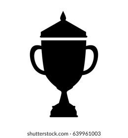 trophy cup isolated icon