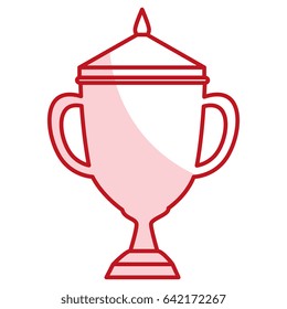 trophy cup isolated icon