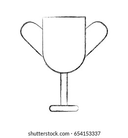 trophy cup isolated icon
