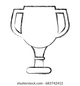 trophy cup isolated icon