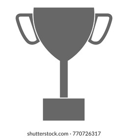 trophy cup isolated icon