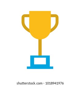 trophy cup isolated icon n