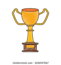 Trophy cup symbol