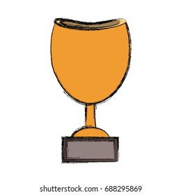 Trophy cup symbol