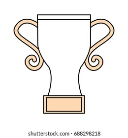 Trophy cup symbol