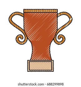 Trophy cup symbol