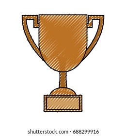 Trophy cup symbol
