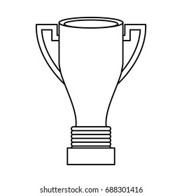 Trophy cup symbol