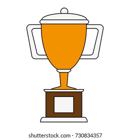 Trophy cup symbol