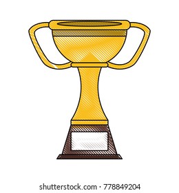 Trophy cup symbol