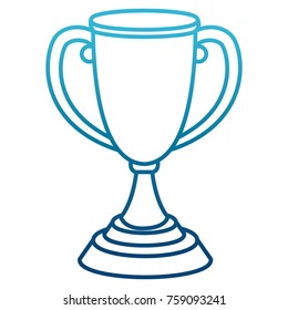 Trophy cup symbol icon vector illustration graphic design