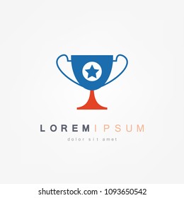 Trophy Cup Vector Flat Icon