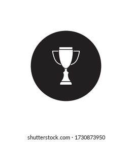 Trophy cup vector icon winner symbol