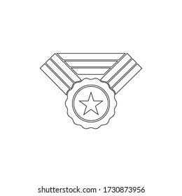 Trophy cup vector icon winner symbol