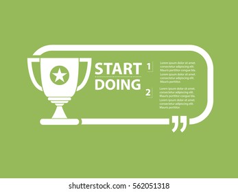 Trophy design,clean vector