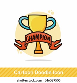 Trophy doodle