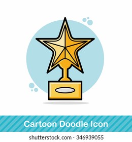 Trophy doodle