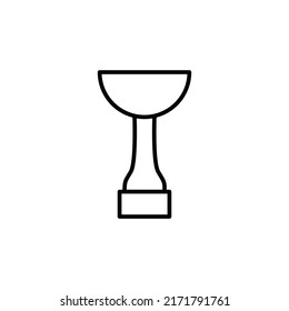 trophy editable stroke icon, Smart stroke icon