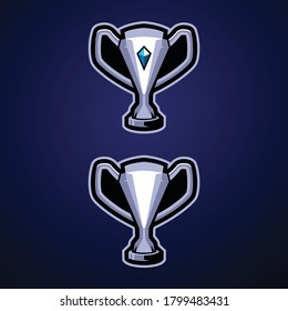 Trophy Esports Logo Design Templates