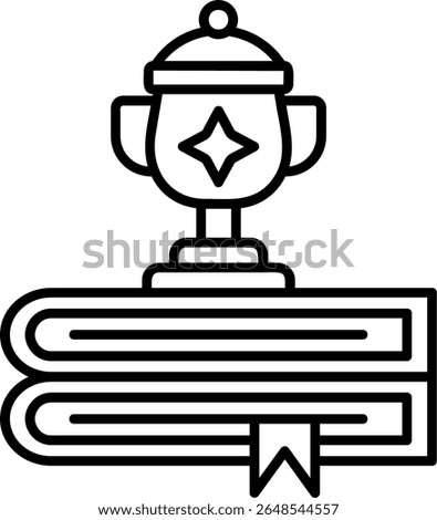 Trophy Filled Style Icon Design