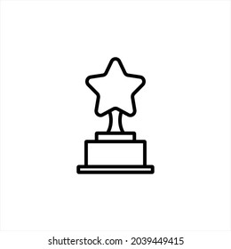logotipo del icono del contorno plana