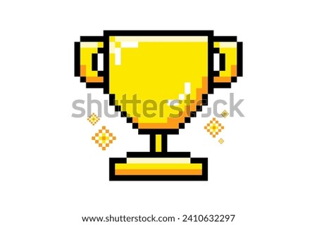 Trophy Functional Game Related Sticker