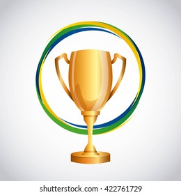 trophy gold design 