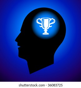 Trophy in Human Head