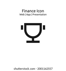 Trophy icon, Business finance Icon for Web,App and Presentation, EPS 10