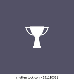 trophy icon. champion cup 