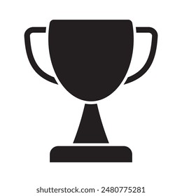 Icono de trofeo. Copa de trofeos, copa de ganador, icono de copa de victoria. Signo de símbolo de recompensa para Web y móvil.