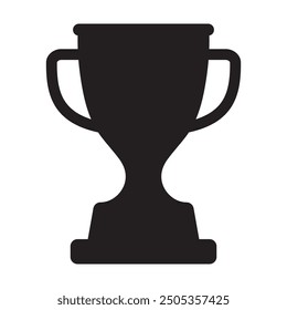 Trophy icon. Trophy cup, winner cup, victory cup icon. Reward symbol sign for web and mobile.