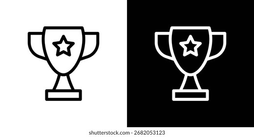 Iconos de trofeo. Elementos de diseño para App o Web
