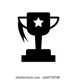 Diseño de iconos de TROPHY, colección de iconos de estilo plano